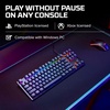 image:imageHyperX Alloy Origins 65  Mechanical Gaming Keyboard  Compact 65 Form Factor  Linear Red Switch  Double Shot PBT Keycaps  RGB LED Backlit  NGENUITY Software CompatibleBlackBlack PBT