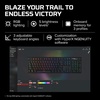 image:imageHyperX Alloy Origins 65  Mechanical Gaming Keyboard  Compact 65 Form Factor  Linear Red Switch  Double Shot PBT Keycaps  RGB LED Backlit  NGENUITY Software CompatibleBlackBlack