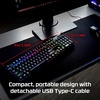 image:imageHyperX Alloy Origins 65  Mechanical Gaming Keyboard  Compact 65 Form Factor  Linear Red Switch  Double Shot PBT Keycaps  RGB LED Backlit  NGENUITY Software CompatibleBlackBlack