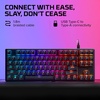 image:imageHyperX Alloy Origins 65  Mechanical Gaming Keyboard  Compact 65 Form Factor  Linear Red Switch  Double Shot PBT Keycaps  RGB LED Backlit  NGENUITY Software CompatibleBlackBlack PBT
