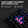 image:imageHyperX Alloy Origins 65  Mechanical Gaming Keyboard  Compact 65 Form Factor  Linear Red Switch  Double Shot PBT Keycaps  RGB LED Backlit  NGENUITY Software CompatibleBlackBlack