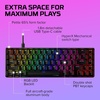 image:imageHyperX Alloy Origins 65  Mechanical Gaming Keyboard  Compact 65 Form Factor  Linear Red Switch  Double Shot PBT Keycaps  RGB LED Backlit  NGENUITY Software CompatibleBlackBlack