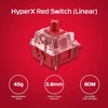 image:imageHyperX Alloy Origins 65  Mechanical Gaming Keyboard  Compact 65 Form Factor  Linear Red Switch  Double Shot PBT Keycaps  RGB LED Backlit  NGENUITY Software CompatibleBlackBlack PBT