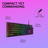 image:imageHyperX Alloy Origins 65  Mechanical Gaming Keyboard  Compact 65 Form Factor  Linear Red Switch  Double Shot PBT Keycaps  RGB LED Backlit  NGENUITY Software CompatibleBlackBlack