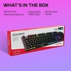 image:imageHyperX Alloy Origins 65  Mechanical Gaming Keyboard  Compact 65 Form Factor  Linear Red Switch  Double Shot PBT Keycaps  RGB LED Backlit  NGENUITY Software CompatibleBlackBlack