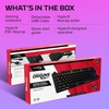 image:imageHyperX Alloy Origins 65  Mechanical Gaming Keyboard  Compact 65 Form Factor  Linear Red Switch  Double Shot PBT Keycaps  RGB LED Backlit  NGENUITY Software CompatibleBlackBlack PBT