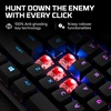 image:imageHyperX Alloy Origins 65  Mechanical Gaming Keyboard  Compact 65 Form Factor  Linear Red Switch  Double Shot PBT Keycaps  RGB LED Backlit  NGENUITY Software CompatibleBlackBlack PBT