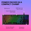 image:imageHyperX Alloy Origins 65  Mechanical Gaming Keyboard  Compact 65 Form Factor  Linear Red Switch  Double Shot PBT Keycaps  RGB LED Backlit  NGENUITY Software CompatibleBlackBlack