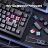 image:imageHyperX Alloy Rise 75  HotSwappable 75 Mechanical Gaming Keyboard PC Ambient Light Sensor Gasket Mounted HyperX Linear SwitchesFull Size