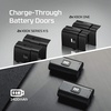 image:imageHyperX ChargePlay Duo  Charging Station for Xbox Series XS and Xbox One Wireless Controllers Includes Two 1400mAh Rechargeable Battery Packs and Additional Battery Doors