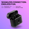 image:imageHyperX Cirro Buds Pro  True Wireless Earbuds Active Noise Cancellation ANC Ambient Sound Mode Low Latency Bluetooth 52 IPX4 Fast Charge PC Nintendo Switch Mobile  BlackBlack