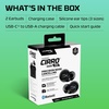image:imageHyperX Cirro Buds Pro  True Wireless Earbuds Active Noise Cancellation ANC Ambient Sound Mode Low Latency Bluetooth 52 IPX4 Fast Charge PC Nintendo Switch Mobile  BlackBlack