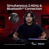 image:imageHyperX Cloud Alpha 2  Wireless Gaming Headset with 53mm DualChamber Drivers and up to 250 Hours Battery Life RGB Base Station Simultaneous 24GHz amp Bluetooth  Black