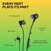 image:imageHyperX Cloud Earbuds II  14mm Drivers Four Eartips HardShell Carrying Case LowProfile 90 Plug 35mm Plug Builtin Microphone MultiFunction Button PC Mobile Nintendo Switch  RedBlack