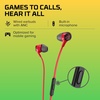 image:imageHyperX Cloud Earbuds II  14mm Drivers Four Eartips HardShell Carrying Case LowProfile 90 Plug 35mm Plug Builtin Microphone MultiFunction Button PC Mobile Nintendo Switch  RedRed