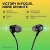 image:imageHyperX Cloud Earbuds II  14mm Drivers Four Eartips HardShell Carrying Case LowProfile 90 Plug 35mm Plug Builtin Microphone MultiFunction Button PC Mobile Nintendo Switch  RedBlack