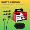 image:imageHyperX Cloud Earbuds II  14mm Drivers Four Eartips HardShell Carrying Case LowProfile 90 Plug 35mm Plug Builtin Microphone MultiFunction Button PC Mobile Nintendo Switch  RedBlack
