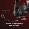 image:imageHyperX Cloud Flight 2  Wireless Gaming Headset Customizable RGB Lighting with Removable Earcup Plates up to 100 Hours of Battery Life 24GHz amp Bluetooth MultiPlatform Compatibility  WhiteBlack