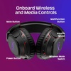 image:imageHyperX Cloud Flight 2  Wireless Gaming Headset Customizable RGB Lighting with Removable Earcup Plates up to 100 Hours of Battery Life 24GHz amp Bluetooth MultiPlatform Compatibility  WhiteBlack
