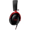 image:imageHyperX Cloud III  Wired Gaming Headset PC PS5 Xbox Series XS Angled 53mm Drivers Spatial Audio Memory Foam Durable Frame UltraClear 10mm Mic USBC USBA 35mm  BlackRedBlackRed