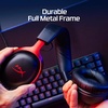 image:imageHyperX Cloud III  Wired Gaming Headset PC PS5 Xbox Series XS Angled 53mm Drivers Spatial Audio Memory Foam Durable Frame UltraClear 10mm Mic USBC USBA 35mm  BlackRedBlackRed