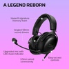 image:imageHyperX Cloud III  Wired Gaming Headset PC PS5 Xbox Series XS Angled 53mm Drivers Spatial Audio Memory Foam Durable Frame UltraClear 10mm Mic USBC USBA 35mm  BlackRedBlack