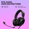 image:imageHyperX Cloud III  Wired Gaming Headset PC PS5 Xbox Series XS Angled 53mm Drivers Spatial Audio Memory Foam Durable Frame UltraClear 10mm Mic USBC USBA 35mm  BlackRedBlack