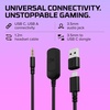 image:imageHyperX Cloud III  Wired Gaming Headset PC PS5 Xbox Series XS Angled 53mm Drivers Spatial Audio Memory Foam Durable Frame UltraClear 10mm Mic USBC USBA 35mm  BlackRedBlack
