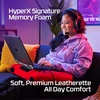 image:imageHyperX Cloud III  Wired Gaming Headset PC PS5 Xbox Series XS Angled 53mm Drivers Spatial Audio Memory Foam Durable Frame UltraClear 10mm Mic USBC USBA 35mm  BlackRedBlackRed