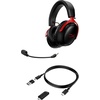 image:imageHyperX Cloud III  Wired Gaming Headset PC PS5 Xbox Series XS Angled 53mm Drivers Spatial Audio Memory Foam Durable Frame UltraClear 10mm Mic USBC USBA 35mm  BlackRedBlackRed