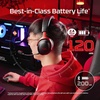 image:imageHyperX Cloud III S  Wireless Gaming Headset for MultiPlatform 24GHz Bluetooth Battery Life up to 120 Hours 24GHz  200 Hours Bluetooth 53mm Angled Drivers Detachable Mic  BlackBlackRed