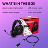 image:imageHyperX Cloud Stinger 2  Wireless Gaming Headset  Compatible with PC Noisecancelling Swiveltomute Microphone Comfortable Memory Foam UP to 20 hours of battery lifeBlackBlackRed