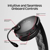 image:imageHyperX Cloud Stinger 2  Wireless Gaming Headset  Compatible with PC Noisecancelling Swiveltomute Microphone Comfortable Memory Foam UP to 20 hours of battery lifeBlackBlue
