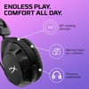 image:imageHyperX Cloud Stinger 2  Wireless Gaming Headset  Compatible with PC Noisecancelling Swiveltomute Microphone Comfortable Memory Foam UP to 20 hours of battery lifeBlackBlackRed
