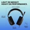 image:imageHyperX Cloud Stinger 2  Wireless Gaming Headset  Compatible with PC Noisecancelling Swiveltomute Microphone Comfortable Memory Foam UP to 20 hours of battery lifeBlackBlackRed