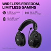 image:imageHyperX Cloud Stinger 2  Wireless Gaming Headset  Compatible with PC Noisecancelling Swiveltomute Microphone Comfortable Memory Foam UP to 20 hours of battery lifeBlackBlackRed