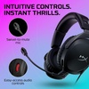 image:imageHyperX Cloud Stinger 2  Wireless Gaming Headset  Compatible with PC Noisecancelling Swiveltomute Microphone Comfortable Memory Foam UP to 20 hours of battery lifeBlackBlack