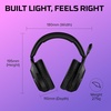 image:imageHyperX Cloud Stinger 2  Wireless Gaming Headset  Compatible with PC Noisecancelling Swiveltomute Microphone Comfortable Memory Foam UP to 20 hours of battery lifeBlackBlackRed