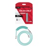 image:imageHyperX Coiled Cable  Durable Coiled Cable Stylish Design 5Pin Aviator Connector USBC to USBA  RedBlackLight GreenWhite
