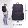 image:imageHyperX Delta Gaming Backpack Secure Organization Recycled Materials Travel Ready BlackBlack