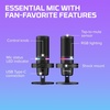 image:imageHyperX DuoCast  RGB USB Condenser Microphone for PC PS5 PS4 Mac Lowprofile Shock Mount Cardioid Omnidirectional Pop Filter Gain Control Gaming Streaming Podcasts Twitch YouTube DiscordMicrophone
