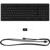 image:imageHyperX Eve 1800  Gaming Keyboard 1800 Form Factor10 Zone Customizable RGB Lighting Builtin Media Buttons Membrane Switches  BlackCompact
