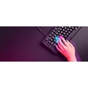 image:imageHyperX Eve 1800  Gaming Keyboard 1800 Form Factor10 Zone Customizable RGB Lighting Builtin Media Buttons Membrane Switches  BlackCompact