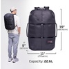 image:imageHyperX Knight Gaming Backpack for Laptops Large Storage Durable Travel Ready Black