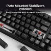 image:imageHyperX Origins 2 1800  Gaming Keyboard PC Swappable Housing Hotswap Switches High Profile 1800 Layout 8k Polling Adjustable Angle Mechanical SwitchesBlack