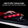 image:imageHyperX Origins 2 1800  Gaming Keyboard PC Swappable Housing Hotswap Switches High Profile 1800 Layout 8k Polling Adjustable Angle Mechanical SwitchesBlack