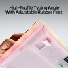image:imageHyperX Origins 2 1800  Gaming Keyboard PC Swappable Housing Hotswap Switches High Profile 1800 Layout 8k Polling Adjustable Angle Mechanical SwitchesPink