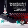 image:imageHyperX Origins 2 65  Gaming Keyboard PC Swappable Housing Hotswap Switches High Profile 65 Layout 8k Polling Adjustable Angle Mechanical SwitchesBlack