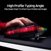 image:imageHyperX Origins 2 65  Gaming Keyboard PC Swappable Housing Hotswap Switches High Profile 65 Layout 8k Polling Adjustable Angle Mechanical SwitchesBlack