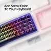 image:imageHyperX Origins 2 65  Gaming Keyboard PC Swappable Housing Hotswap Switches High Profile 65 Layout 8k Polling Adjustable Angle Mechanical SwitchesWhite
